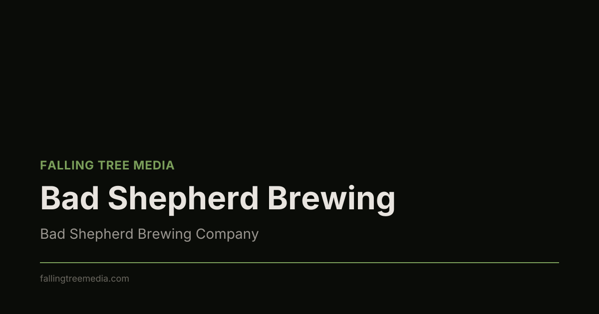 Bad Shepherd Brewing