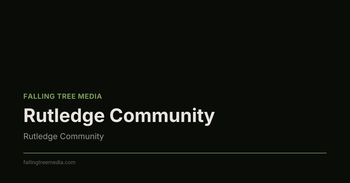 Rutledge Community